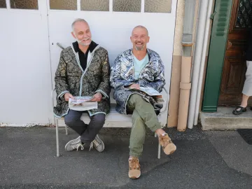 Eric Malnoy et Gilles Limonest. Photo : Thierry Grain